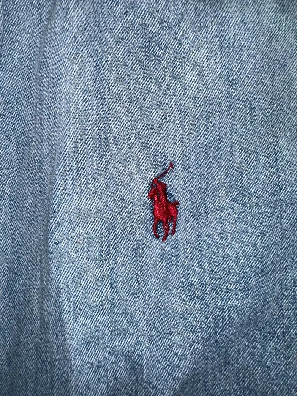 Vintage Polo Country Ralph Lauren Denim Button-Up Long Sleeve Shirt